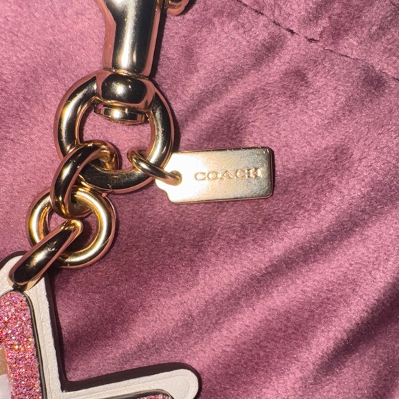Coach mixed patch work work fob/key chain. F40702. Rare! NWOT. - Picture 2 of 16